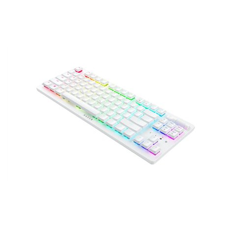Razer | Optical Keyboard | Deathstalker V2 Pro | Gaming keyboard | RGB LED light | US | Wireless | White | Red Switch | Wireless - 3